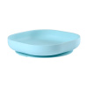 Beaba Тарелка из силикона ASSIETTE SILICONE - LIGHT BLUE