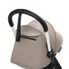 Stokke YOYO3 White Taupe белая рама и бежевый прогулочный блок