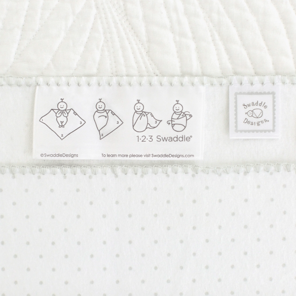 SwaddleDesigns Набор пеленок SwaddleDuo - Mama & Baby Chickies + Chevron, Pink