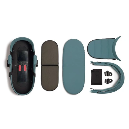 Коляска 2в1 BABYZEN YOYO² с каркасной люлькой Aqua/Black
