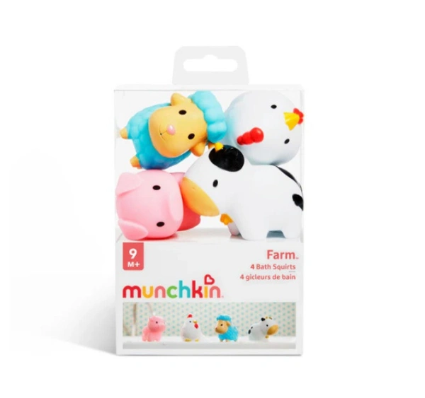 Munchkin Игрушка для ванны Брызгалки (4 шт) 9+