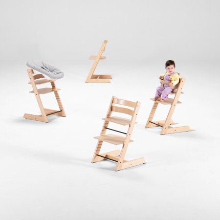 Оригинальный комплект Stokke Tripp Trapp Natural с Baby Set 2