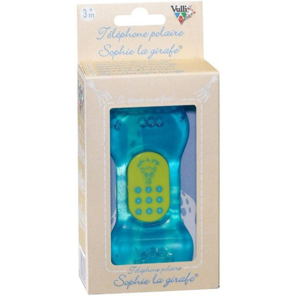 Vulli Sophie la girafe охлаждающий прорезыватель Телефон для малышей