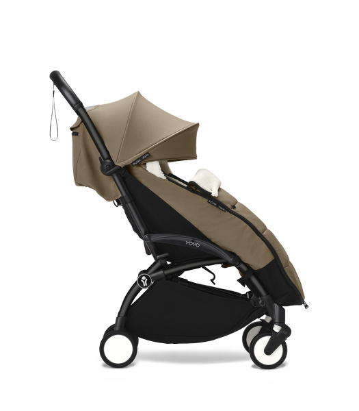 Stokke® YOYO³ Коляска прогулочная Black/Toffee 6+