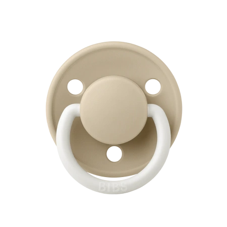 BIBS Пустышка De Lux Silicone 0+ месяцев - Vanilla Night