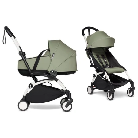 Коляска 2в1 BABYZEN YOYO² с каркасной люлькой Olive/Black