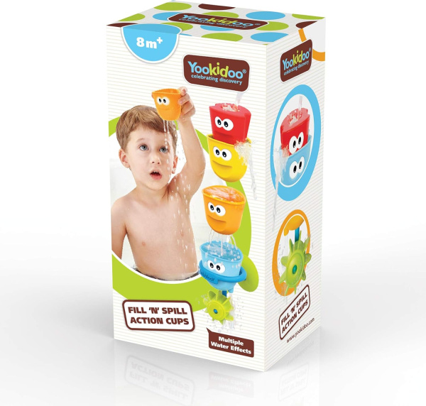 Yookidoo Игрушка водная Формочки и стаканчики