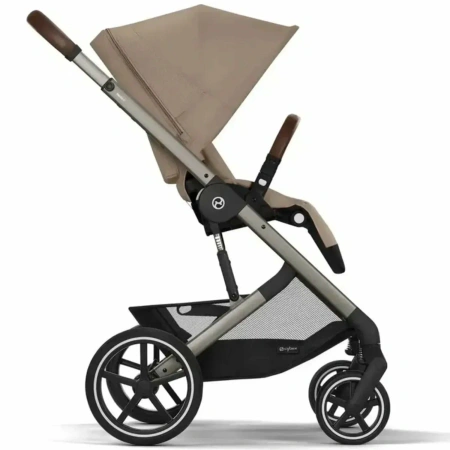 Cybex Детская коляска Balios S Lux TPE 2-в-1 c дождевиками Almond Beige