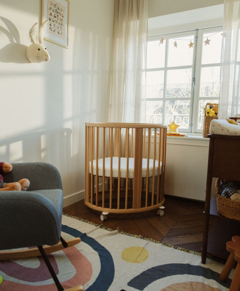 Оригинальная натяжная простыня Stokke Sleepi Mini Fitted Sheet