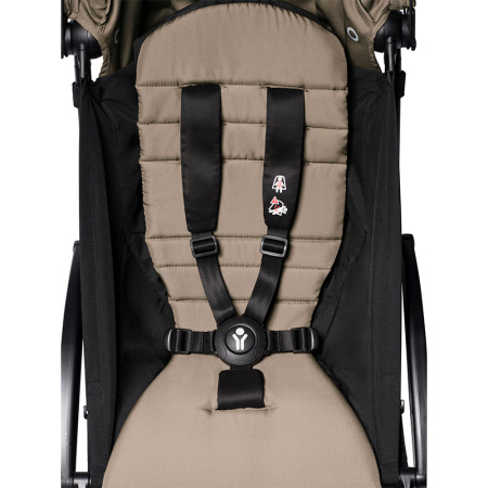 Коляска 2в1 BABYZEN YOYO² с каркасной люлькой Taupe/Black