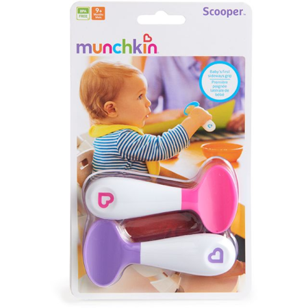 Munchkin Ложки детские пластиковые Scooper 9+