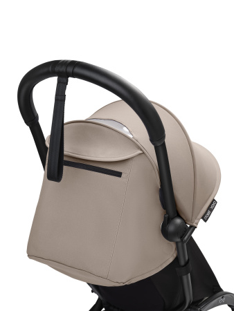 Stokke YOYO3 коляска универсальная 2в1 с мягкой люлькой Black/Taupe