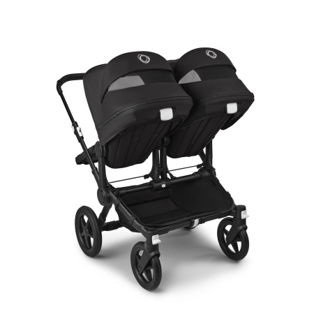 Bugaboo Коляска для двойни Donkey 5 Twin, BLACK/MIDNIGHT BLACK-MIDNIGHT BLACK