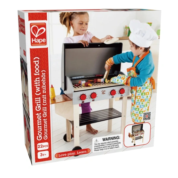Hape Игровой набор "Гриль с едой"