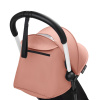 Stokke YOYO3 White Ginger белая рама и розовый прогулочный блок