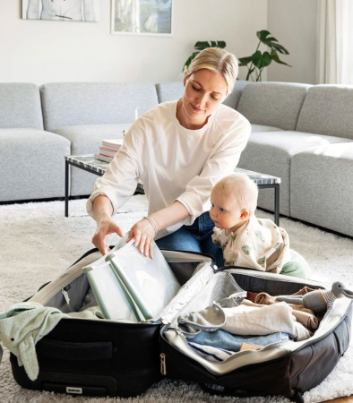 Оригинальная складная ванночка Stokke Flexi Bath для ребёнка