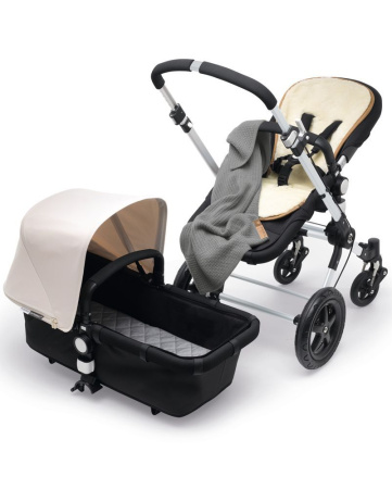 Bugaboo Шерстяное одеяло, LIGHT GREY MELANGE