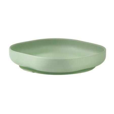 Beaba Тарелка из силикона ASSIETTE SILICONE - SAGE GREEN