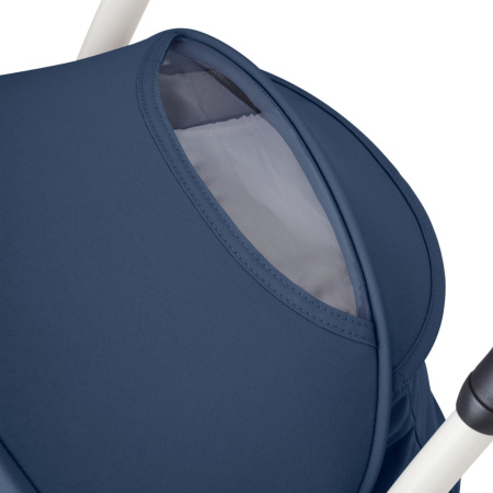 Stokke YOYO3 White Air France белая рама и синий прогулочный блок