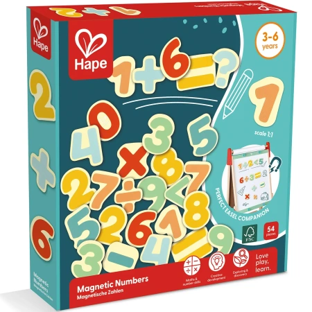 Hape Деревянные Магнитные цифры, Учимся считать