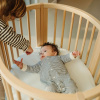 Овальная кроватка Stokke Sleepi Mini V3 из натурального бука