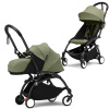 Stokke YOYO3 коляска универсальная 2в1 с мягкой люлькой Black/Olive