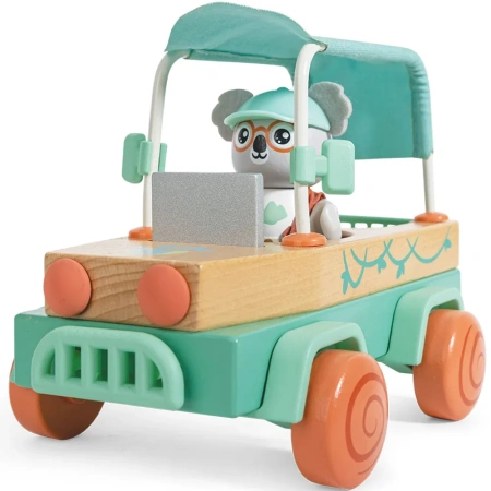 Hape Семья коал и солнечные приключения по бездорожью