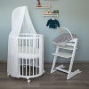 Овальная кроватка Stokke Sleepi Mini V3 из натурального бука