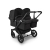 Bugaboo Коляска для двойни Donkey 5 Twin, BLACK/MIDNIGHT BLACK-MIDNIGHT BLACK