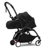 Stokke YOYO3 коляска универсальная 2в1 с мягкой люлькой Black/Black