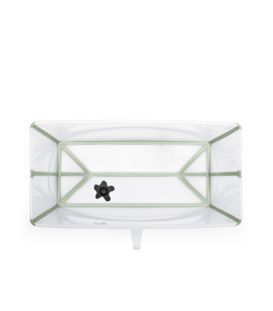 Stokke Складная ванночка Flexi Bath - Transparent Green