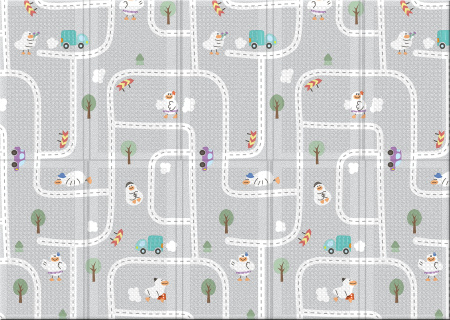 Parklon Складной коврик 140*200 - Дорога в Крякленд