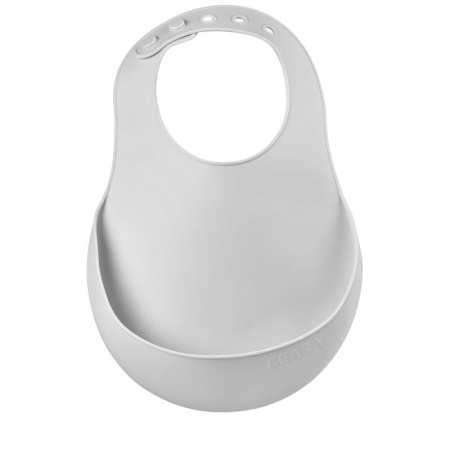 Beaba Детский нагрудник силиконовый BAVOIR SILICONE - LIGHT MIST