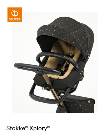 Stokke Коляска Xplory X с прогулочным блоком (Stokke Коляска Xplory X с прогулочным блоком -  Signature Black)