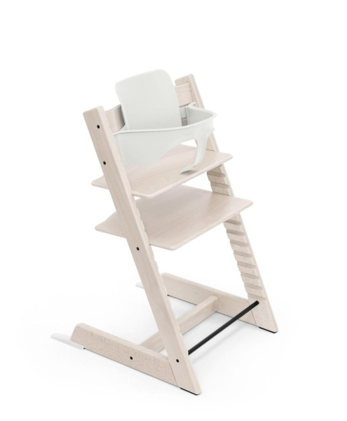 Stokke Tripp Trapp стульчик для кормления Whitewash с сиденьем Baby Set²