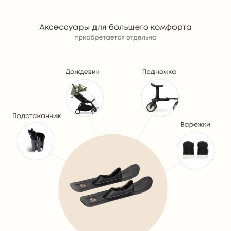 Stokke YOYO Skis зимние лыжи для коляски