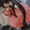 Stokke YOYO3 White Ginger белая рама и розовый прогулочный блок