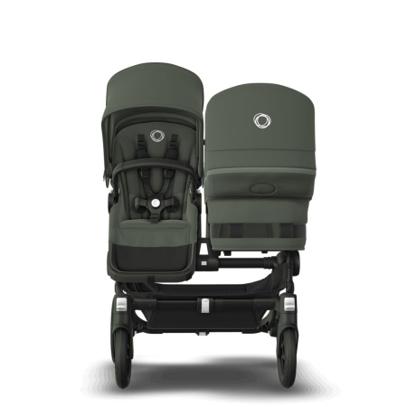 Коляска для погодок Bugaboo Donkey5 Duo Black/Forest Green