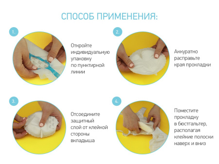 Roxy Kids Прокладки лактационные для груди Home&Travel