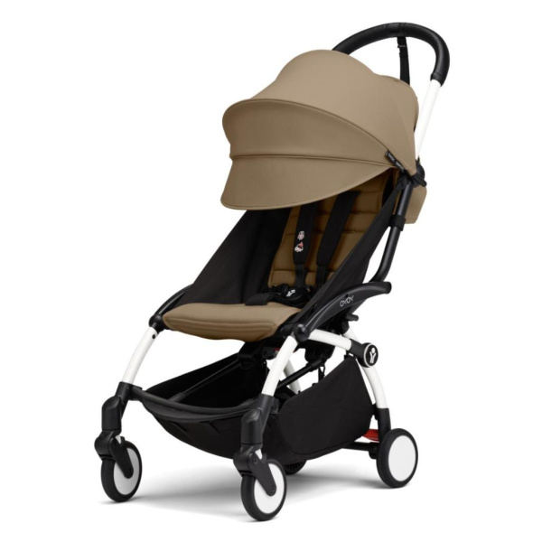 Stokke YOYO3 Прогулочная коляска White/Toffee