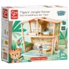 Hape Игровой набор Мини-дом: Веселая семья тигров Майло и Мелоди, 11 предметов