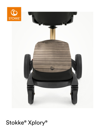 Stokke Коляска Xplory X с прогулочным блоком - Gold Black