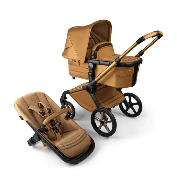 Bugaboo Fox 5 complete Noir Limited Edition UK - AMBER GLOW