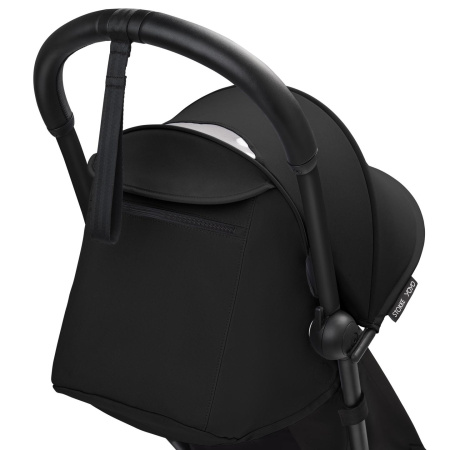 Stokke YOYO3 коляска универсальная 2в1 с мягкой люлькой Black/Black