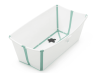 Stokke Складная ванночка + поддержка Flexi Bath Bundle - White Aqua