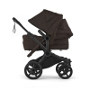 Bugaboo Коляска для погодок Donkey 6 Duo, BLACK/COCOA BROWN-COCOA BROWN
