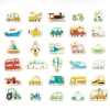 Hape Игровой набор магнитных фигурок "Транспорт", 30 предметов