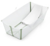 Stokke Складная ванночка + поддержка Flexi Bath Bundle - Transparent Green