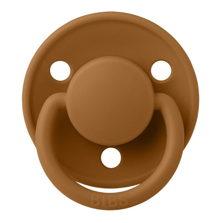 BIBS Пустышка De Lux Latex 0-6 месяцев - Caramel