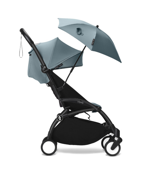 Stokke® YOYO³ Коляска прогулочная Black/Aqua 6+